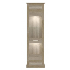 Витрина REG1W L/P Хелен дуб корабельный Гербор