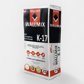 Клей для плитки эластичный WALLMIX К-17