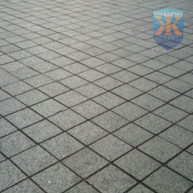 Гранитная брусчатка из Габбро 200х100х30 черная
