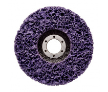 Круг зачистной коралловый NOVOABRASIVE 125х22,23 мм фиолетовый