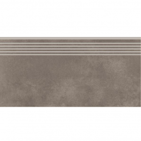 Керамогранітна щабель Cersanit City Squares Grey Steptread 298х598 мм