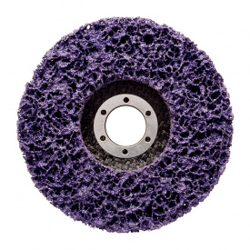 Круг зачистной коралловый NOVOABRASIVE 125х22,23 мм фиолетовый