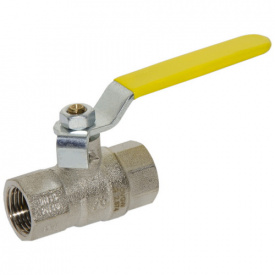 Кран кульовий газовий Bonomi Missouri Gas 1/2 ВВ сталева ручка
