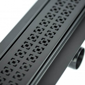 Решетка для душевого канала Capricorn SPOT BLACK 800 мм (9-2992-800-00-35-10)