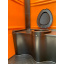 Туалетна кабіна Люкс помаранчевого кольору Профі Львів