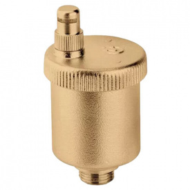 Автоматический воздухоотводчик Caleffi вертикальный 1/2 Н 110°C 10 bar (502043)