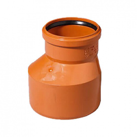 Ексцентричний перехідник для зовнішньої каналізації REDI 250-315 ПВХ