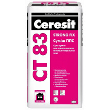 Клей для пенопласта CERESIT СТ 83 25кг
