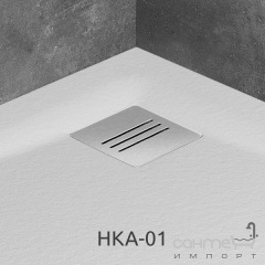 Решетка для душевого поддона Radaway HKA-01 хром Бердичів