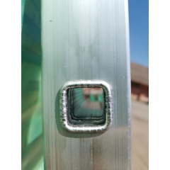 Професійна драбина із алюмінію на 16 сходинок Техпром Кам'янське