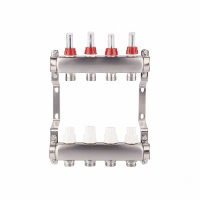 Колектор із витратомірами SD Plus 1" 2 виходи SD0042
