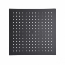 Лійка душова ТРОПІК TSQ-250-BL чорна матова 250x250мм TOPAZ