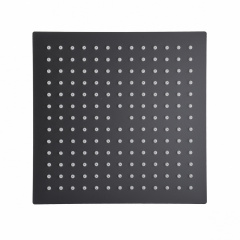Лійка душова ТРОПІК TSQ-250-BL чорна матова 250x250мм TOPAZ Луцьк