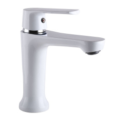 Смеситель для умывальника Globus Lux Laguna GLA-0401-7-WHITE Київ