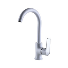 Смеситель для кухни Globus Lux Laguna GLA-0203SL-7-WHITE Чернівці