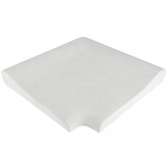 Aquazone Угловой копинговый камень Aquazone внешний, 320x400x50-25 мм (белый) Днепр