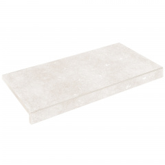 Aquaviva Бортовая Г-образная плитка Aquaviva Granito Light Gray, 595x345x50(20) мм Киев