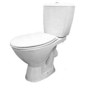 Компакт Cersanit 767 KORAL 011 3/6 с сиденьем полипропилен с металлическим креплением