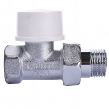 Кран радиаторный прямой ARCO 1/2″ под термоголовку 501285 TB285 M30
