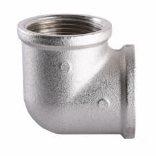 Угольник никелированный 1 1/4″ВР х 1 1/4″ВР литейный А0134А(нк)