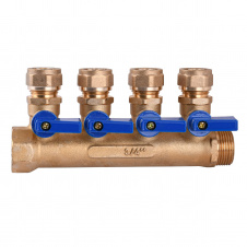 Коллектор CRISTAL 3/4х16″ 4-ой с перекрыванием (NM-1018)