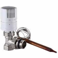 Узел подмеса с термоголовкой ECO 01A-5 3/4″х3/4″ угловой