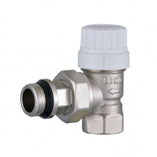 Кран радиаторный угловой Q PROFESSIONAL 1/2″ NV-QP5017 под термоголовку с уплотнителем