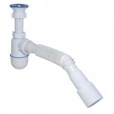 Сифон Waterstal А-3202 под умывальнк с гофрой 1 1/4″ 40/50