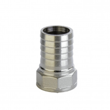 Штуцер никелированный 1/2″НР х 16мм штампованный А2034А(нк)