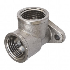 Уголок установочный SOLOMON 1/2″ ВВ никель 8201