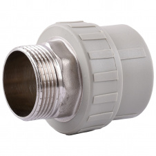 Муфта наружная резьба под ключ Vsplast PPR 40x1 1/4″ 1005