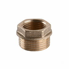 Футорка латунная 3/4″НР х 1/2″ВР штампованная А0702А