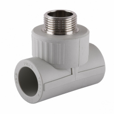 Тройник наружная резьба Vsplast PPR 20х3/4" 1016