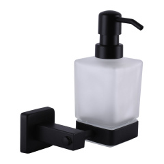 Дозатор жидкого мыла Globus Lux BQ9433 черный матовый SUS304 Бучач