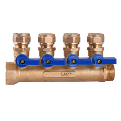 Коллектор CRISTAL 3/4х16″ 4-ой с перекрыванием (NM-1018) Київ