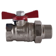 Кран шаровый прямой с американкой ARCO 3/4″ TURIA 0117408 Ізюм