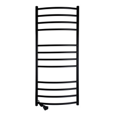 Рушникосушарка UNIO LDE EL 1200-500-12 BLK Лесенка Дуга Элит электро черная Новая Каховка