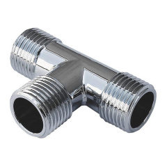 Тройник SOLOMON 1/2″ ННН хром 8202 Харків