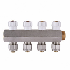 Коллектор APE ITALY 7884 L 3/4х16 4-ой с перекрытием Стрый