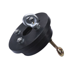 Оголовок черный для скважин d-140мм*32мм Славута