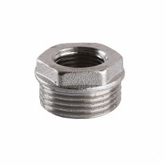 Футорка никелированная 1/2″НР х 1/4″ВР штампованная А0723А(нк) Луцк