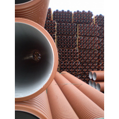 Труба гофрована каналізація Plastimex 160x6000 гофрована каналізаційна Рівне