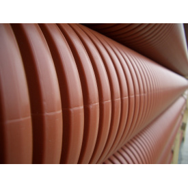 Труба Magnaplast 160мм 3000 (гофрована каналізаційна)