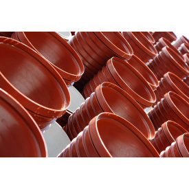 Труба Magnaplast 200мм 6000 (гофрована каналізаційна)