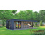 Модульний будинок 9,5х4,7м High Tech House 07 в стилі хай-тек від виробника ThermoWood Production Полтава