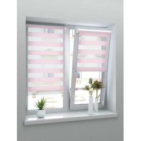 Жалюзі день ніч світло рожевий