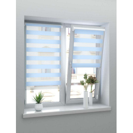 Жалюзи день ночь Светло голубой