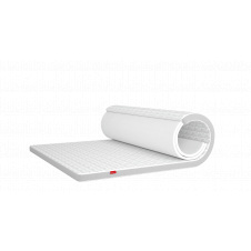 Тонкий ортопедичний матрац Matroluxe Flip White 140х190 см двоспальний диван ліжко
