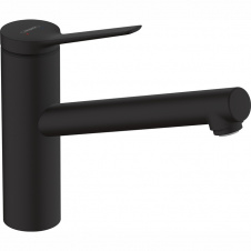 Hansgrohe Смеситель для кухни Zesis M33, дл.излива - 220мм, поворотный, 1 рычаг, KM150, матовый черный
