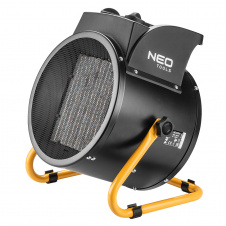 Neo Tools Тепловая пушка электрическая, 5 кВт, 80м2, 588 м3/ч, 380В, нагр.элемент - керам. (PTC)